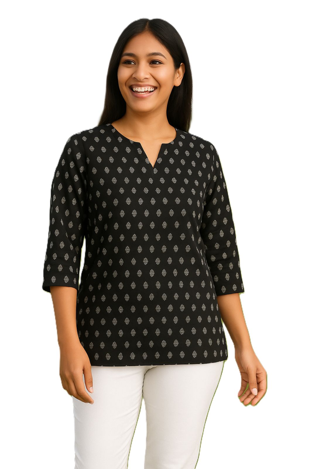 Straight Fit Short Kurti