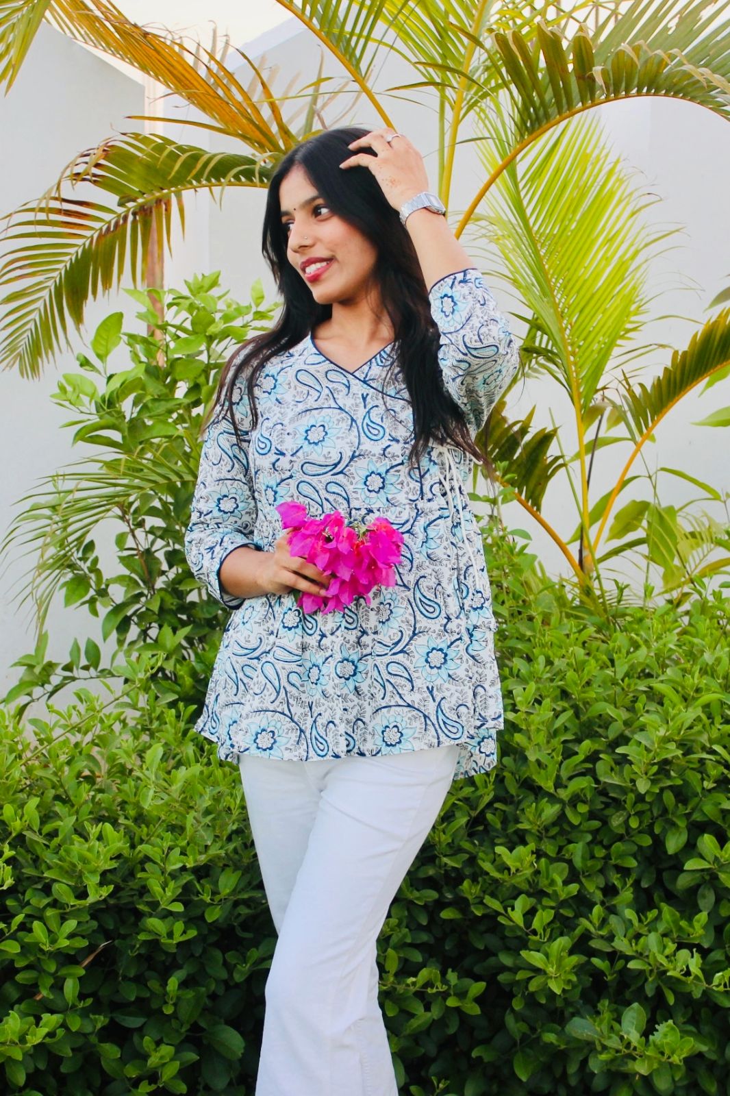 Angrakha Short Kurti