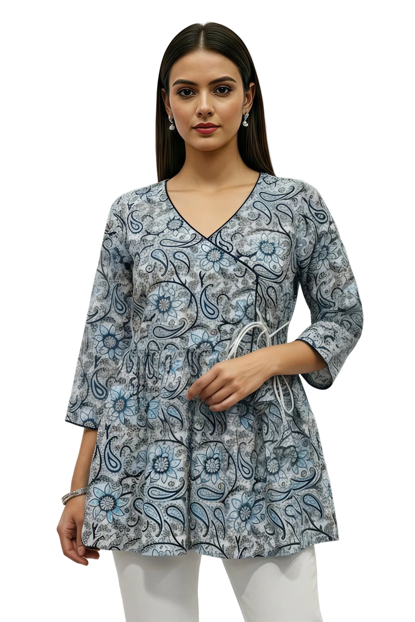 Angrakha Short Kurti