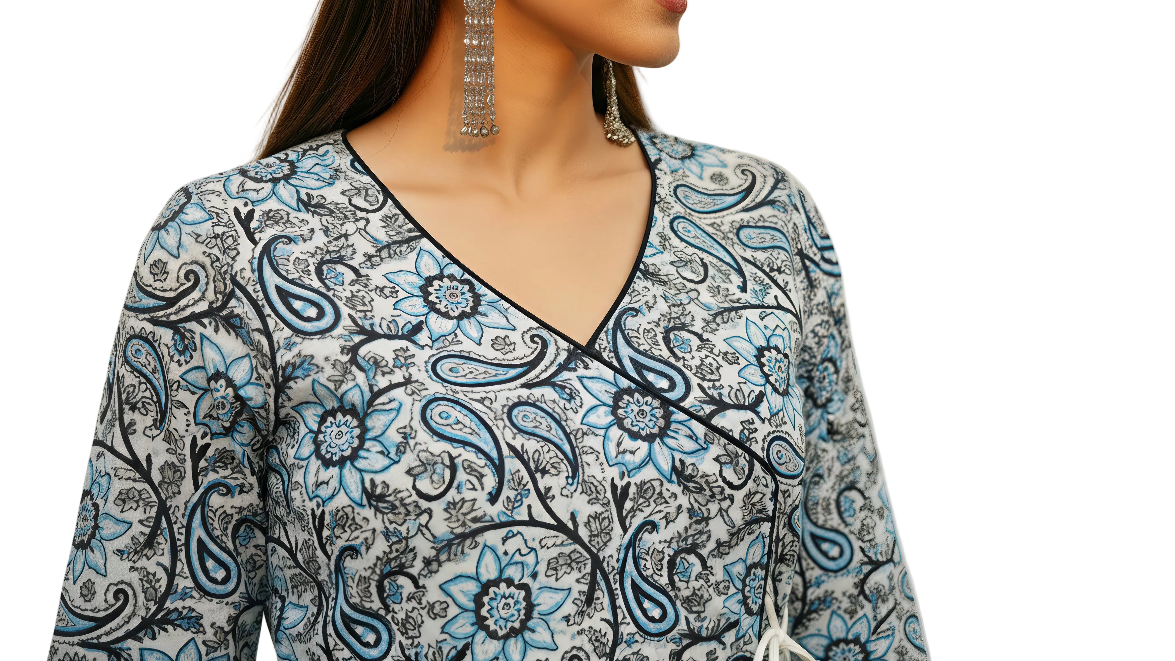 Angrakha Short Kurti